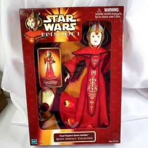 Vintage Star Wars Episode I Queen Amidala Royal Elegance Doll Hasbro 1998
